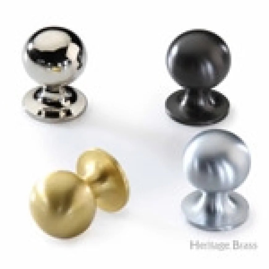 Matt Black to Antique Brass: Cabinet Knob Finish Guide