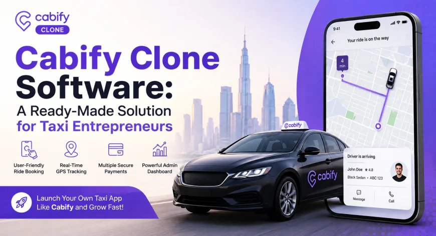 Cabify Clone Software: A Ready-Made Solution for Taxi Entrepreneurs