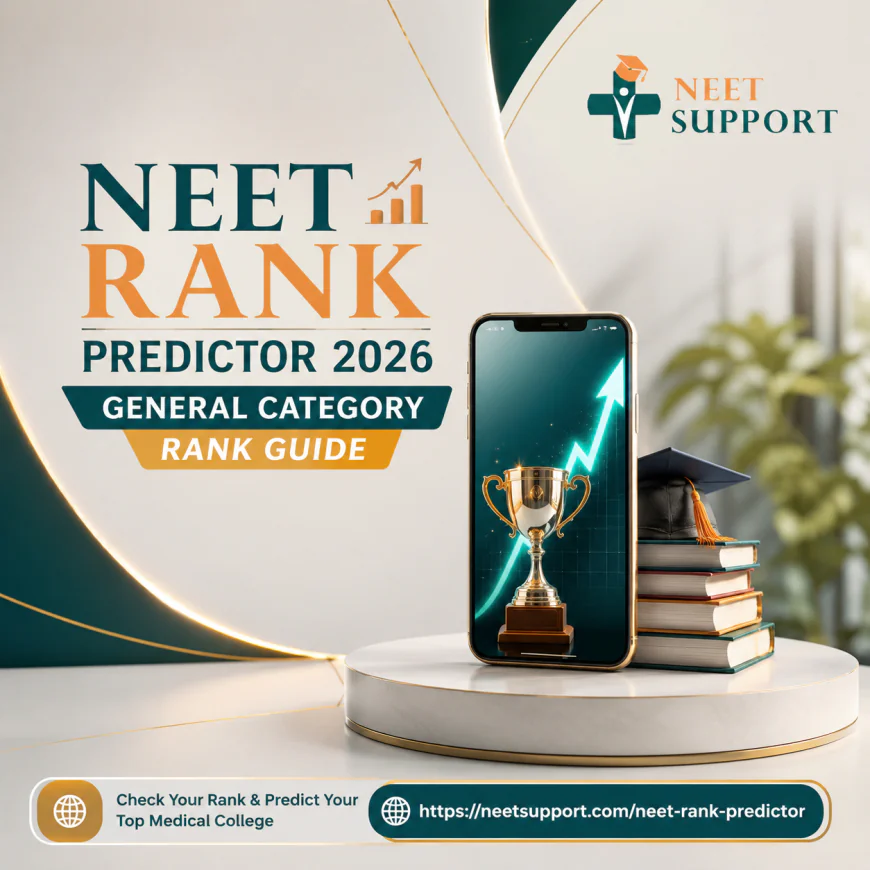 NEET Rank Predictor 2026: General Category Rank Guide | NEET Support