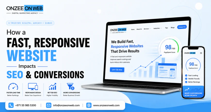 How a Fast, Responsive Website Impacts SEO & Conversions