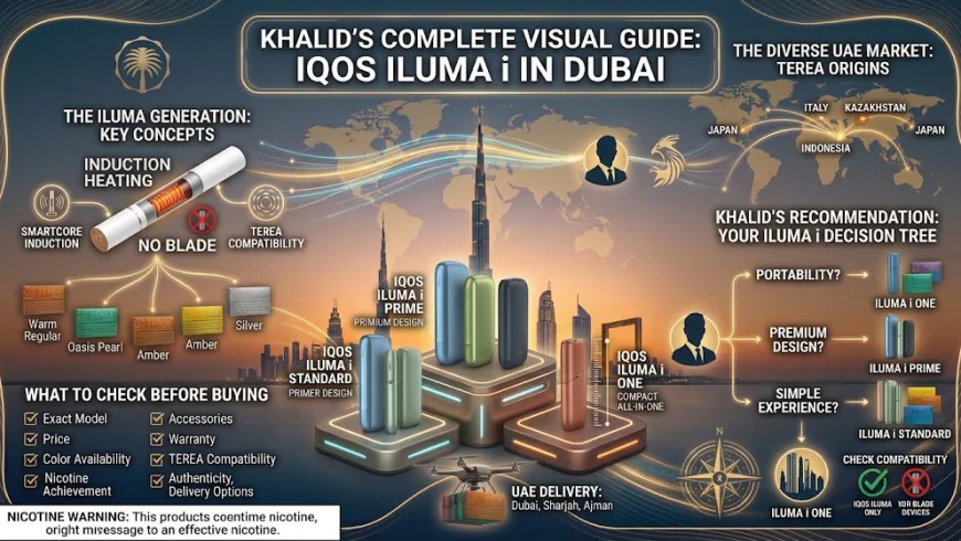 IQOS ILUMA i in Dubai: A Detailed Guide by Khalid