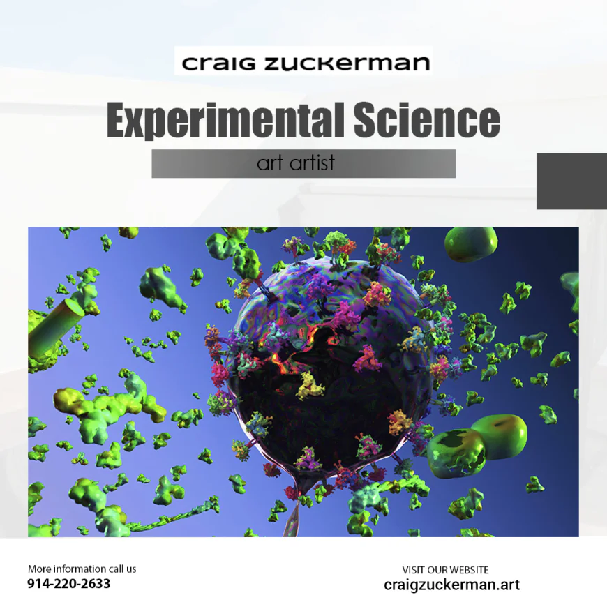 Interdisciplinary Digital Artist Connecting Science and Art