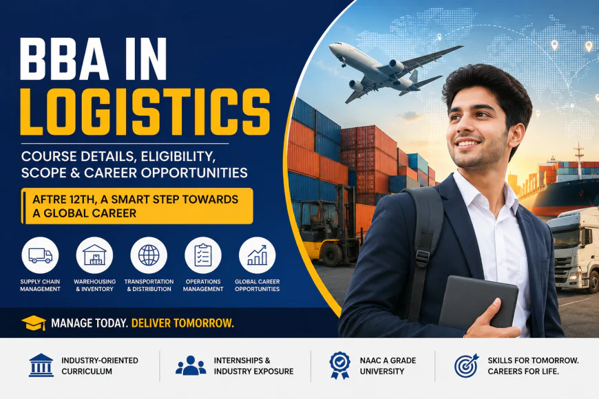 BBA in Logistics Course: Eligibility, Scope, Career Opportunities & Future