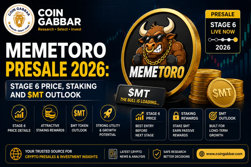 MemeToro Presale 2026: Stage 6 Price, Staking and $MT Outlook
