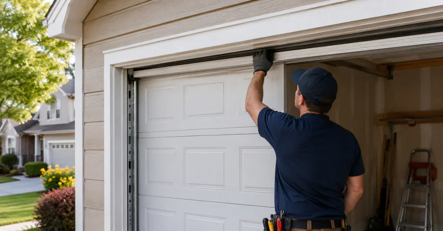 Why a New Garage Door Can Rub the Header Even When the Opening Was Measured Correctly