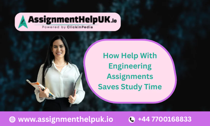 How Help With Engineering Assignments Saves Study Time