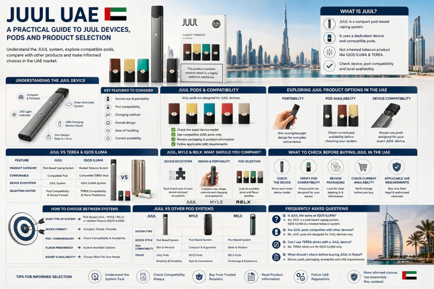 JUUL UAE: A Practical Guide to JUUL Devices, Pods and Product Selection