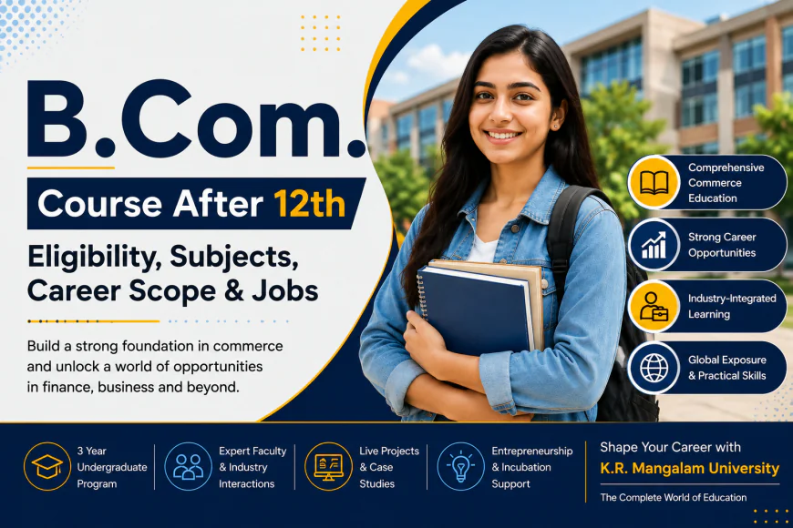 B.Com. Course After 12th: Eligibility, Subjects, Career Scope & Jobs