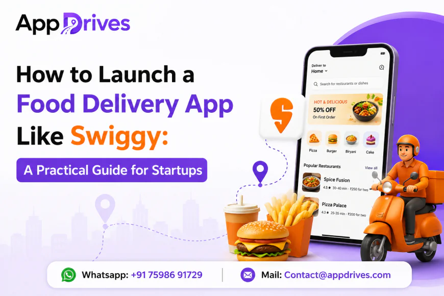 How to Launch a Food Delivery App Like Swiggy: A Practical Guide for Startups