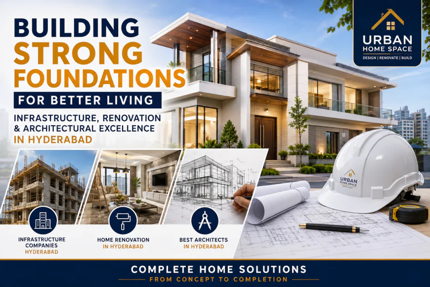 Building Strong Foundations with Infrastructure Companies Hyderabad