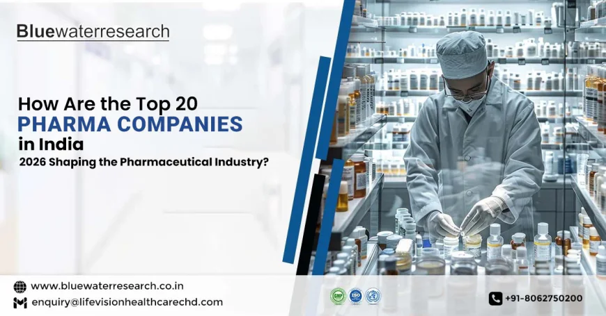 List of Top 20 Pharma Companies in India 2026