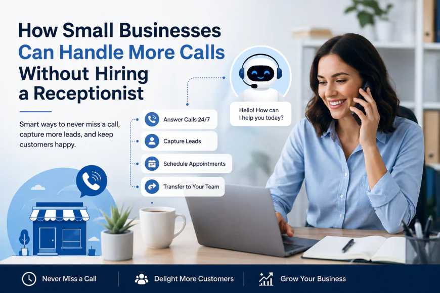 How Small Businesses Can Handle More Calls Without Hiring a Receptionist
