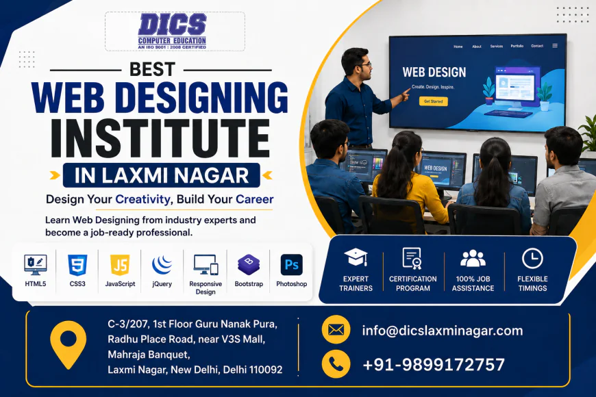 Best Web Designing Institute in Laxmi Nagar | Learn Web Design