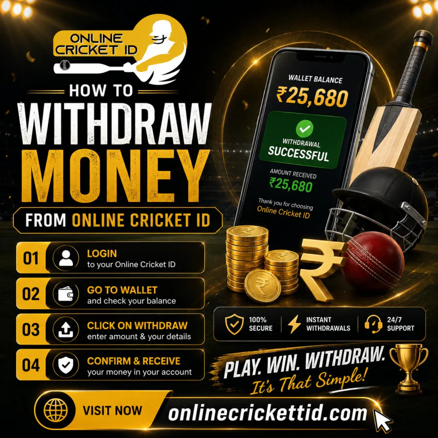 How to Withdraw Money From Online Cricket ID