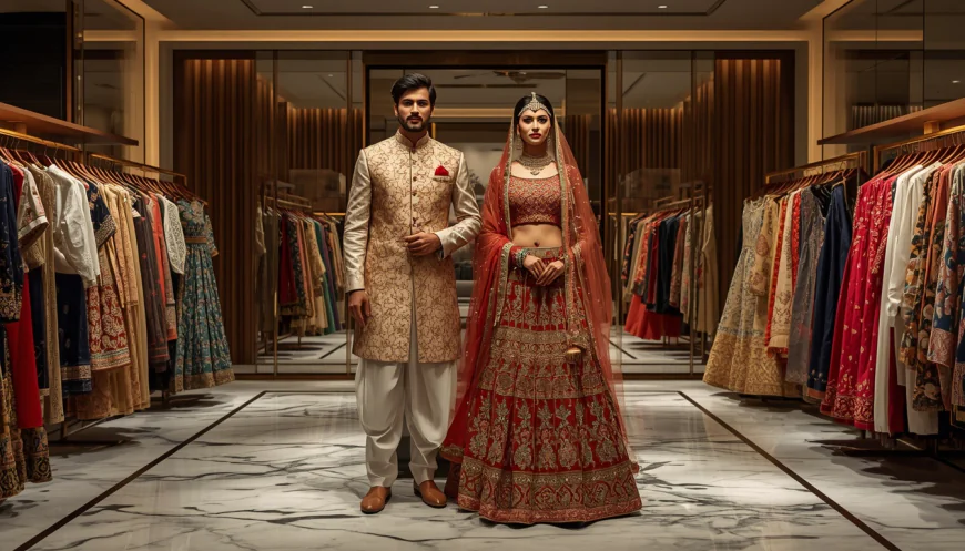 Kurta With Vest Elegant Indian Wedding Fashion for Men