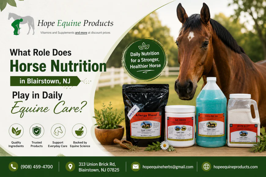 What Role Does Horse Nutrition in Blairstown, NJ Play in Daily Equine Care?