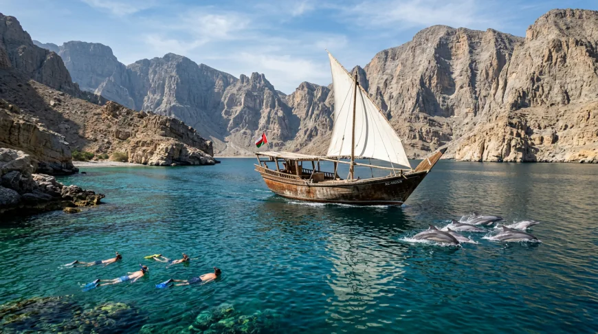 6 Things to Do During a 6 Hour Musandam Dhow Cruise