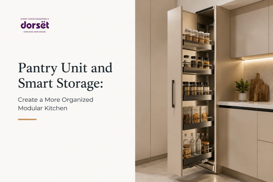 Pantry Unit and Smart Storage: Create a More Organized Modular Kitchen