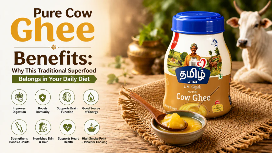 Pure Cow Ghee Benefits: Why This Traditional Superfood Belongs in Your Daily Diet