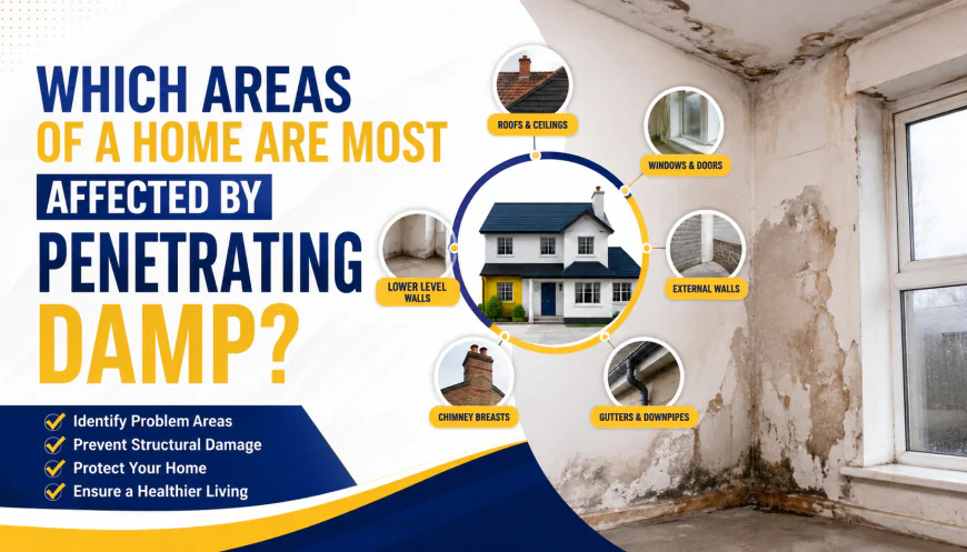 Which Areas of a Home Are Most Affected by Penetrating Damp?