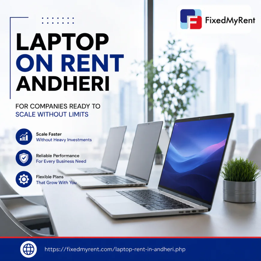 Laptop on Rent Andheri for Startups Building Flexible Work Environments
