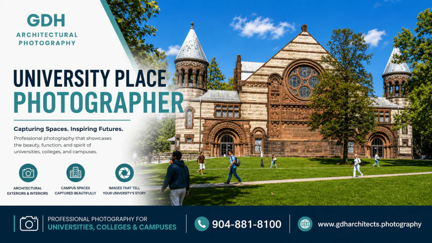 University Place Photographer, catching campus spaces that sort of tell a story