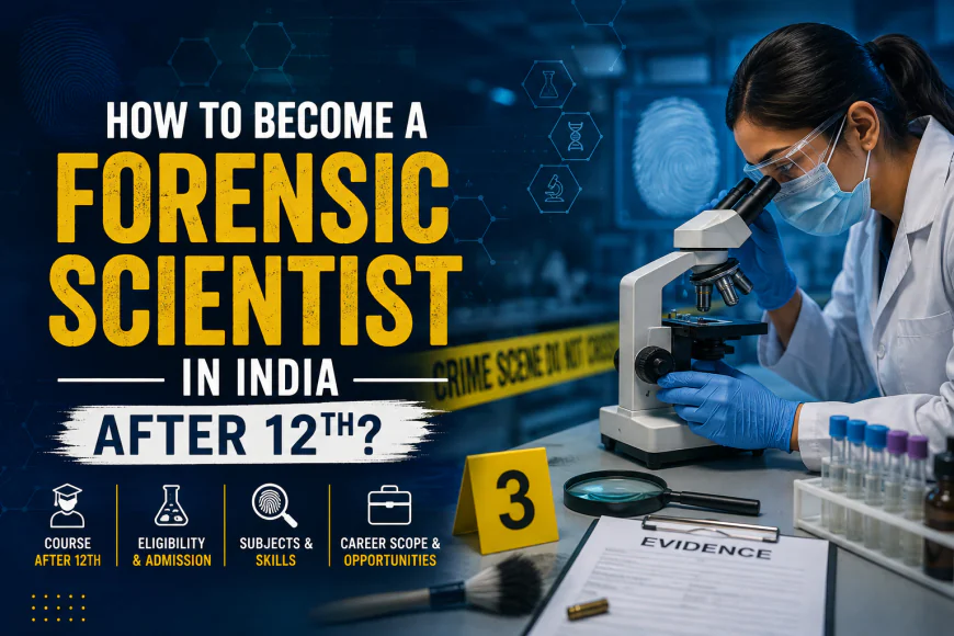 How to Become a Forensic Scientist in India After 12th?