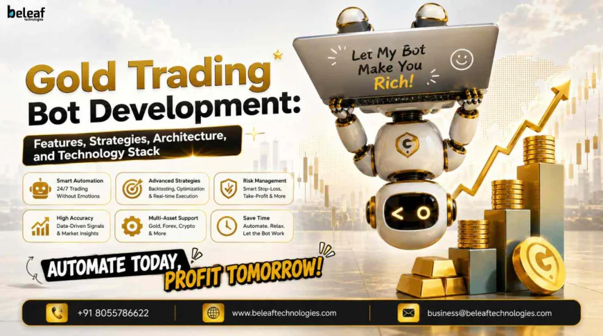 Gold Trading Bot Development: Powering Smarter Precious Metal Trading with Beleaf Technologies