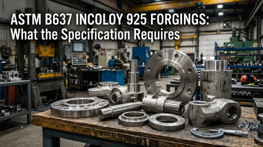 ASTM B637 Incoloy 925 Forgings: What the Specification Requires