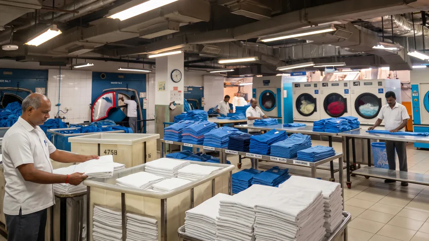 Which Brand of Washer Extractor Is Best for a Hospital Laundry in India?