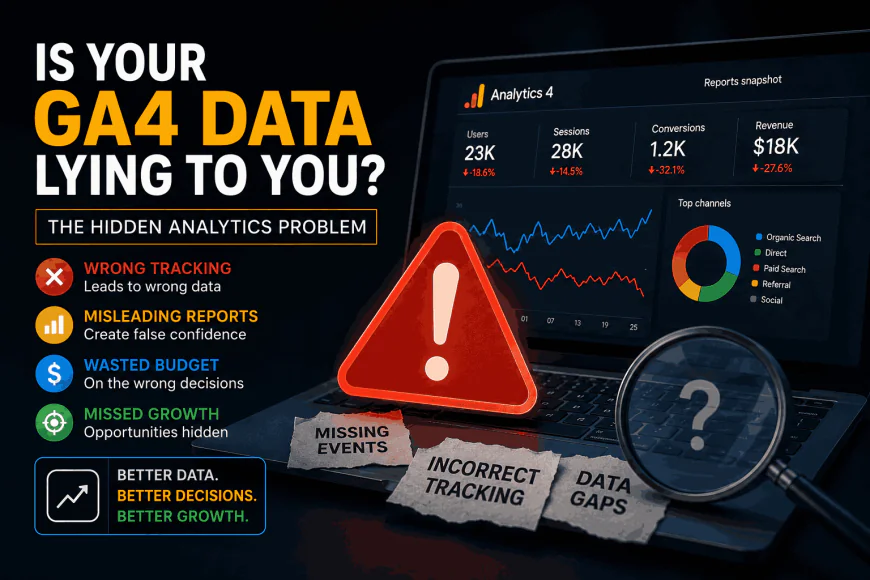 Your GA4 Dashboard Is Lying to You: Why Most Businesses Are Making Marketing Decisions on Broken Data