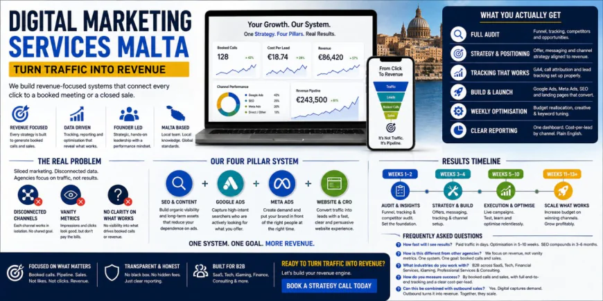 Digital Marketing Services Malta | Google Ads, SEO & More | Vanguard Sales