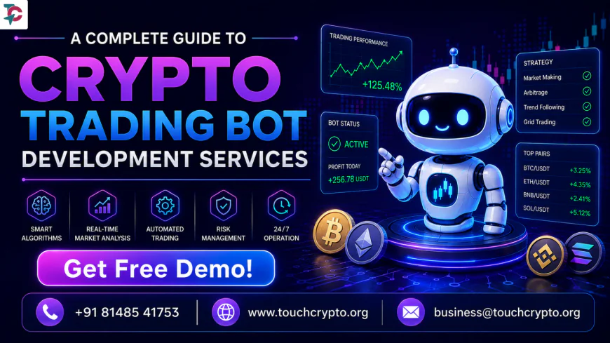 A Complete Guide to Crypto Trading Bot Development Services
