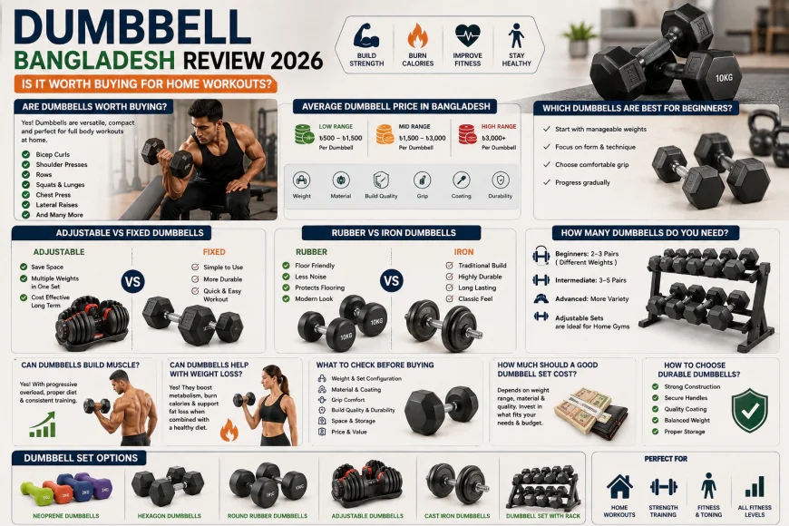 Dumbbell Bangladesh Review 2026: Is It Worth Buying for Home Workouts?
