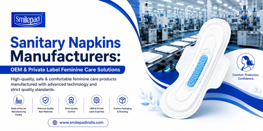 Sanitary Napkins Manufacturers: OEM & Private Label Feminine Care Solutions