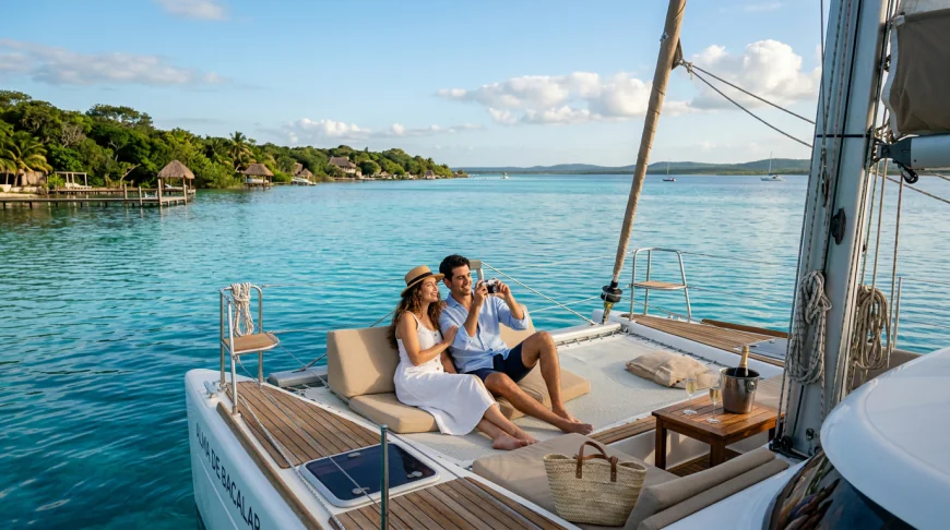 6 Romantic Ideas for a Couples Trip to Bacalar Lagoon