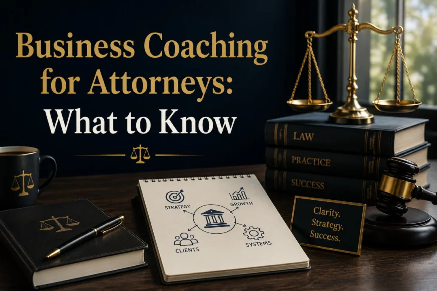 Why Business Coaching for Attorneys Works So Well