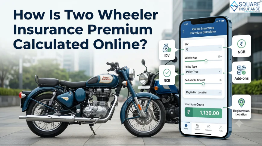 How Is Two Wheeler Insurance Premium Calculated Online?