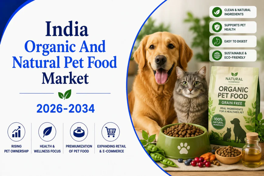 India Organic & Natural Pet Food Market 2026–2034: Premiumization Trends, Consumer Preferences & Industry Potential