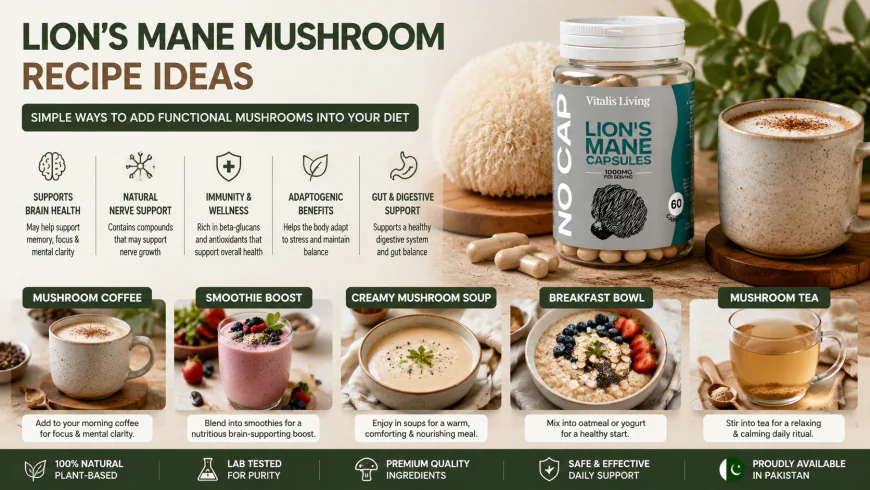 Lion's Mane Mushroom Recipe Ideas: Simple Ways to Add Functional Mushrooms Into Your Diet