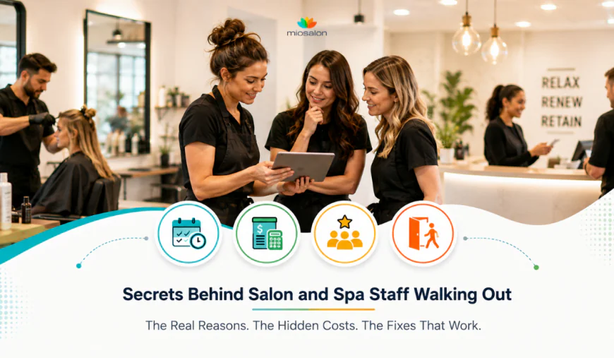 Secrets Behind Salon and Spa Staff Walking Out