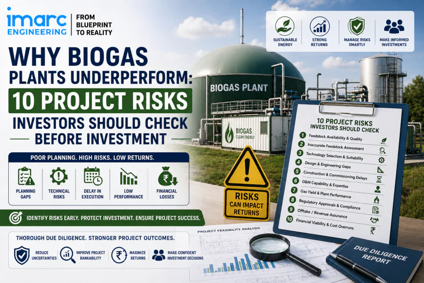 Why Biogas Plants Underperform: 10 Project Risks Investors Should Check Before Investment