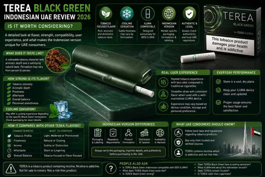 TEREA Black Green Indonesian UAE Review 2026: Is It Worth Considering?