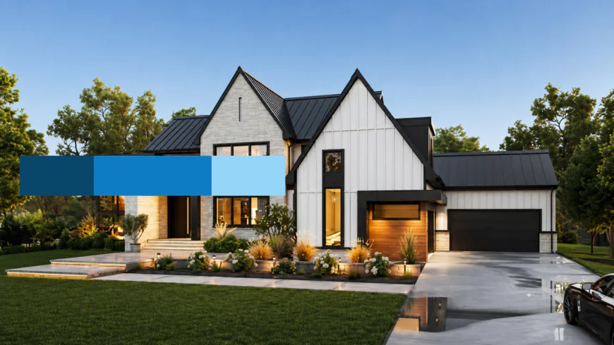From Architectural Drawings to Photorealistic Residential Renderings