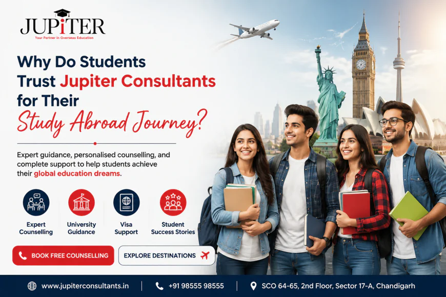 Why Do Students Trust Jupiter Consultants for Their Study Abroad Journey?