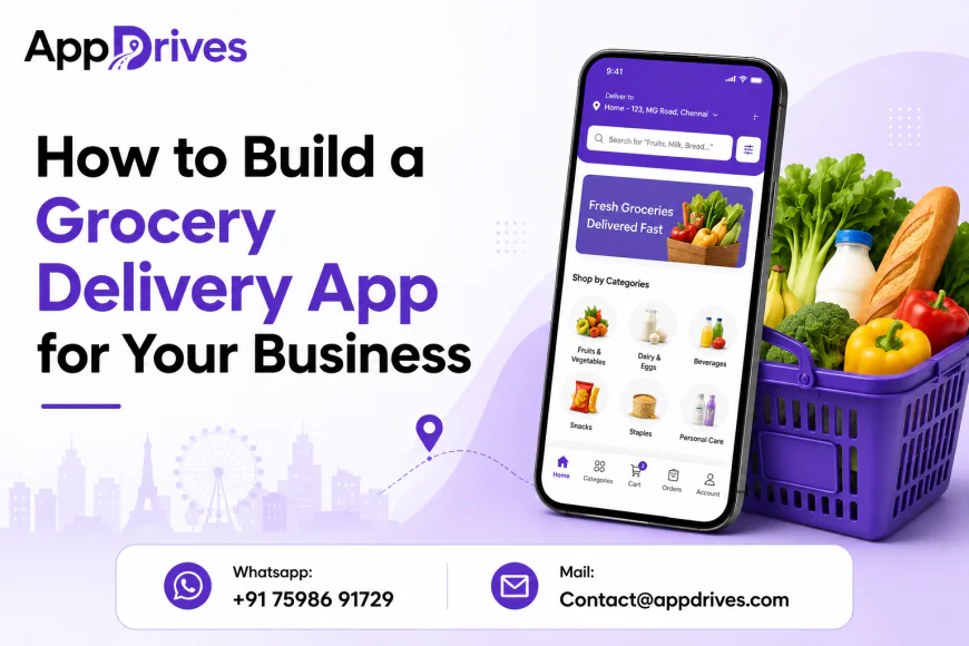 How to Build a Grocery Delivery App for Your Business