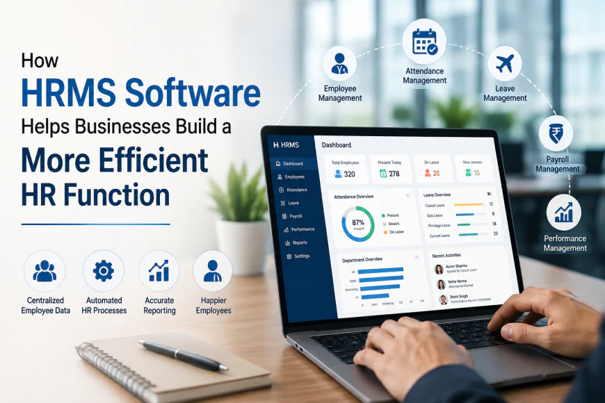 How HRMS Software Helps Businesses Build a More Efficient HR Function