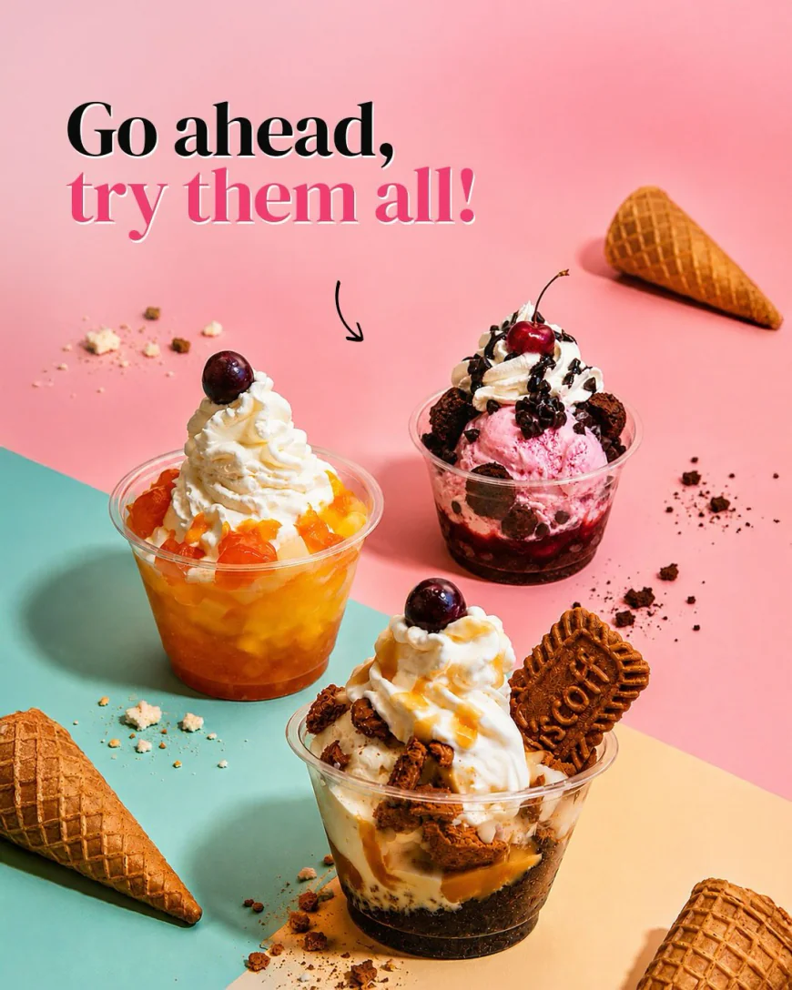 Scoop Wonder Galleria | One of the Best Dessert Places in Gurgaon for Ice Cream Lovers