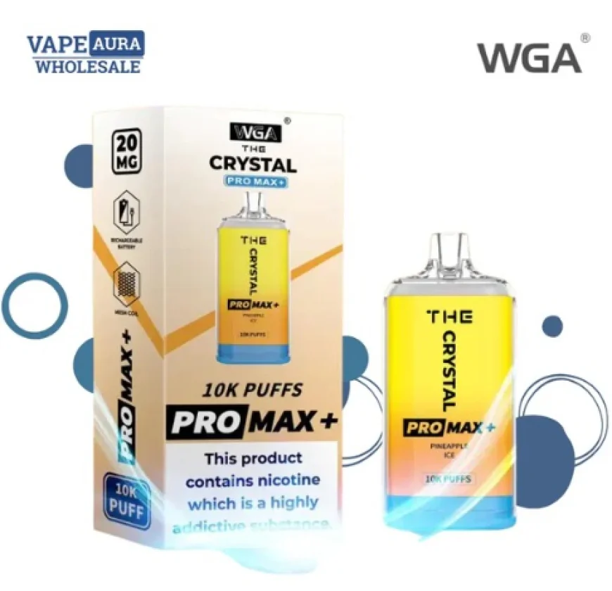 Crystal Pro Max 10000: Why Its Rechargeable Design Is Changing the High-Puff Vape Market