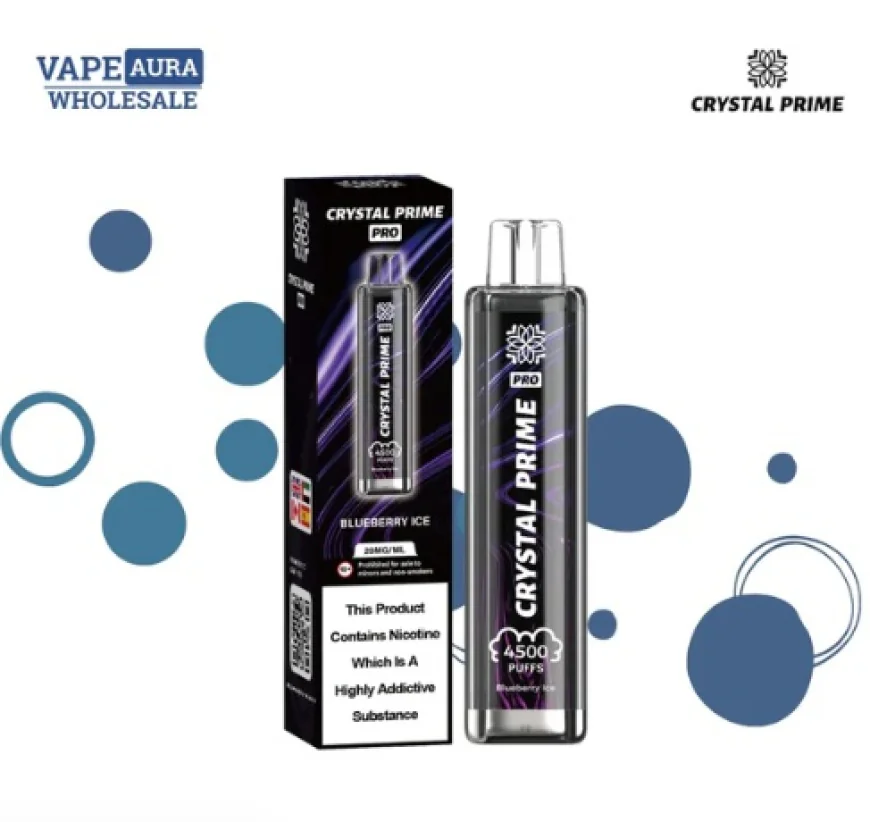 Crystal Prime Pro 4500: A Closer Look at the High-Capacity Crystal Vape Experience